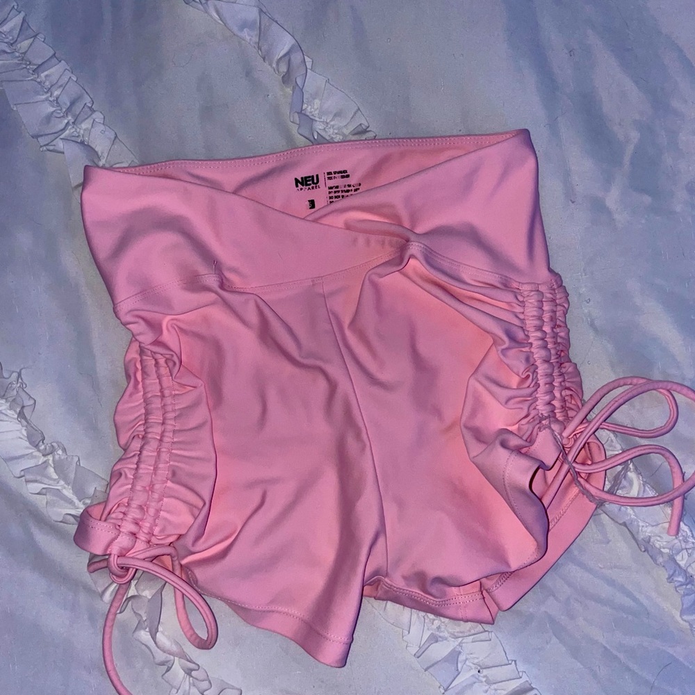 Pink Gym Shorts